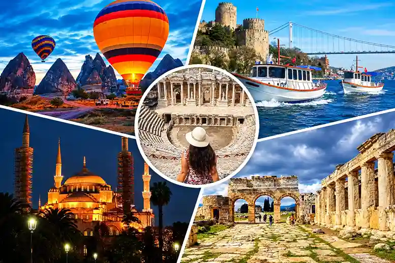 Eight-day Turkey tour itinerary covering Istanbul, Ephesus, Pamukkale and Cappadocia